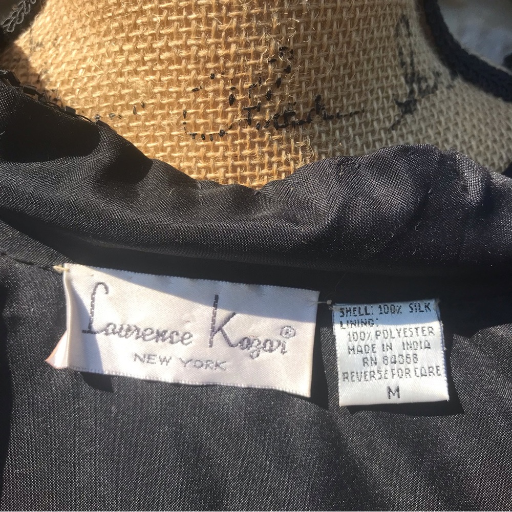 Laura Ashley Metallic Patchwork Jacket Ps - image 7